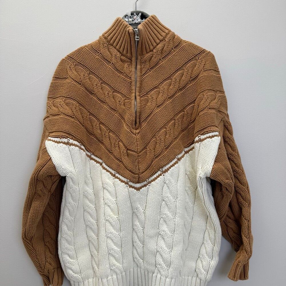 Staud Brown Hampton Sweater🟠 - Picture 5 of 10